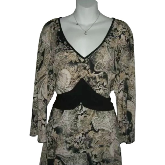 MKM Designs Blouse Vintage 90's Fairy Grunge Whimsygoth Glitter Kimono Plus y2k - Picture 5 of 16